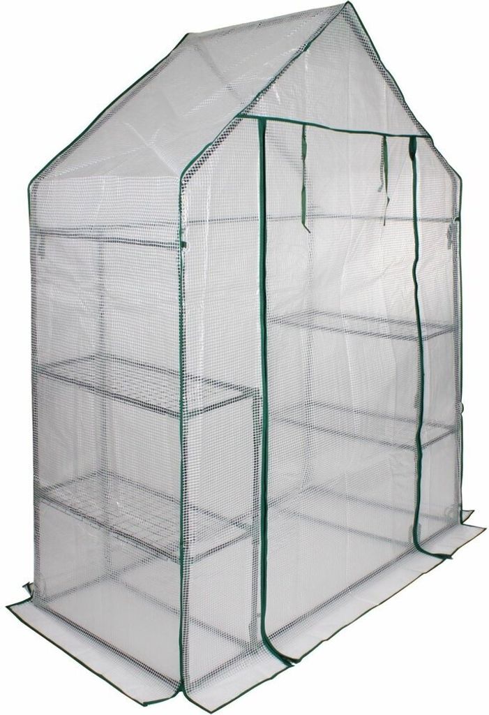 Gewächshaus W 143x73x195 Folientablett