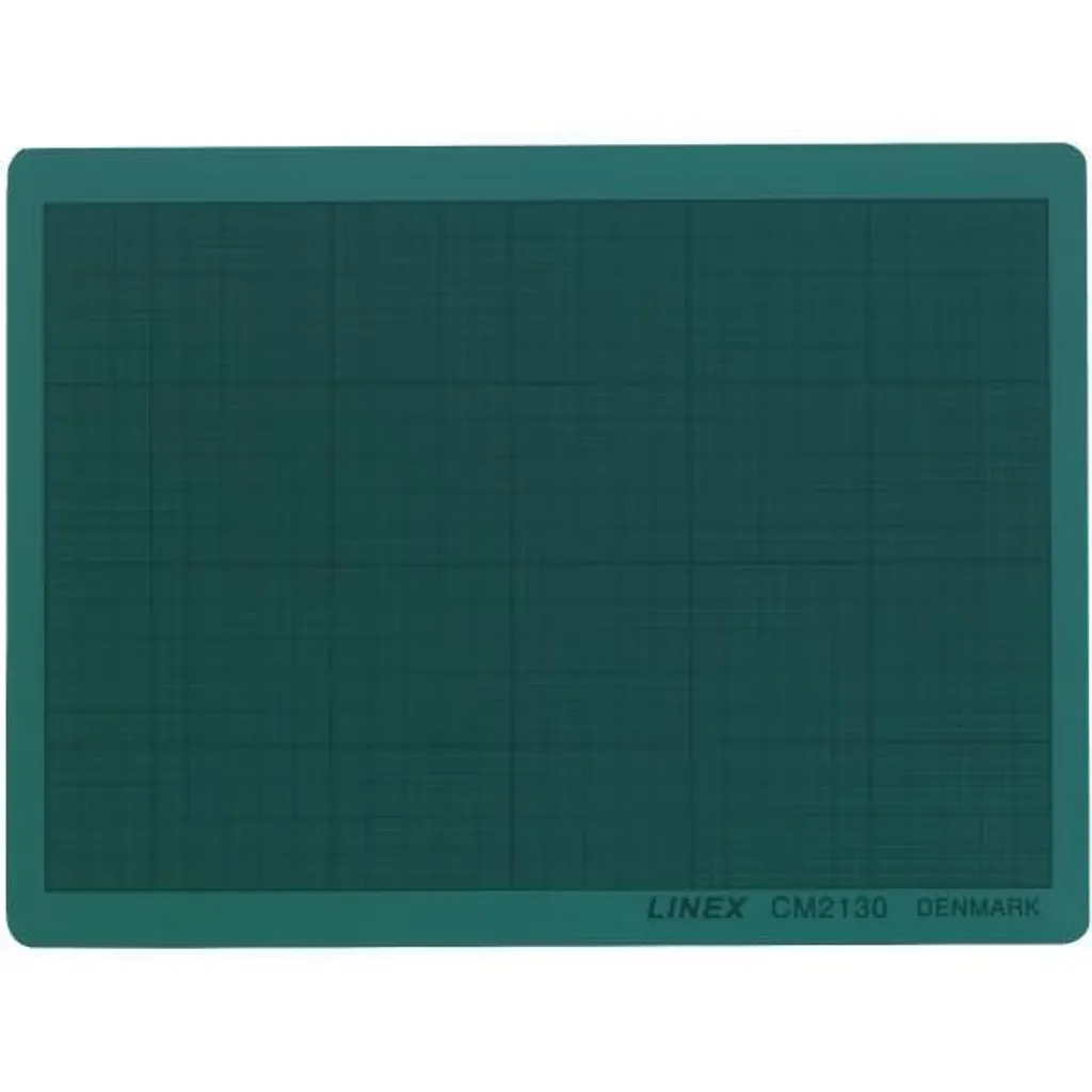 Tapis de découpe A4 vert 3 mm : protégez vos tables des rayures de cutter