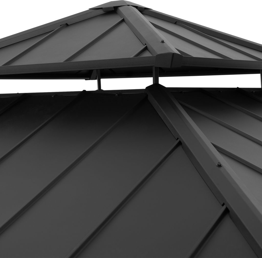 Sunjoy Zedernholz Gazebo / Pavillon 3x3 KAPS - 330cm x Produktbild 9