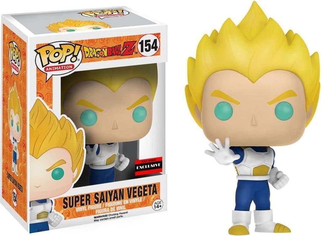 Funko Pop! DRAGON BALL Z - Super Saiyan Vegeta #154