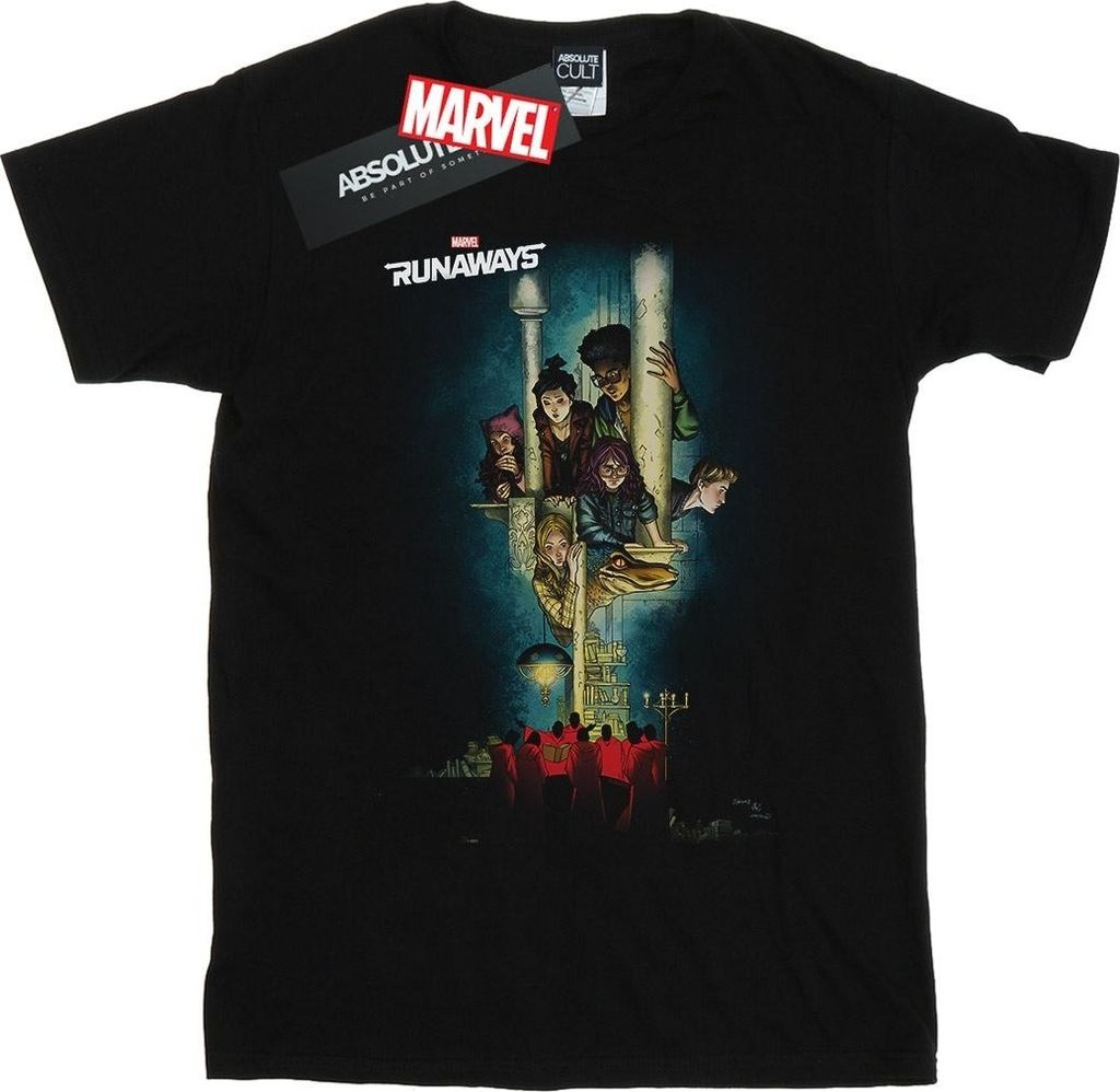 Marvel - "Runaways" T-Shirt für Herren BI44688 (S) (Schwarz)