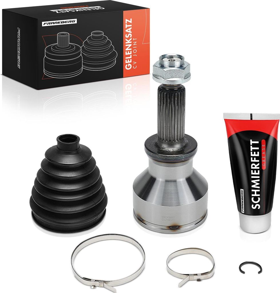 Frankberg 1x Antriebswelle Gelenksatz Vorderachse für Land Rover Discovery II L318 1998-2004