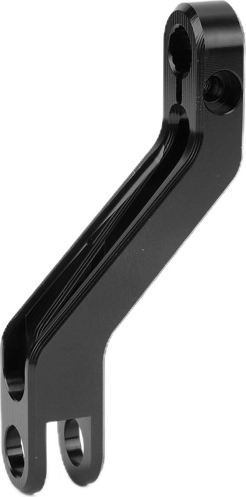 Motorrad-Hinterradbremskipphebelverlängerung, Aluminiumbeschichtung, Ersatz für VESPA 150, Schwarz