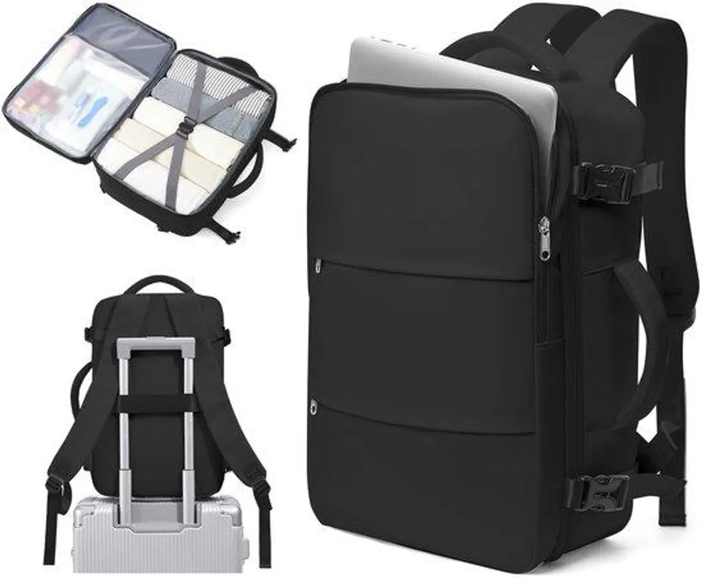 Sac à dos voyage anti-frais de cabine Ryanair imperméable PC 14 pouces