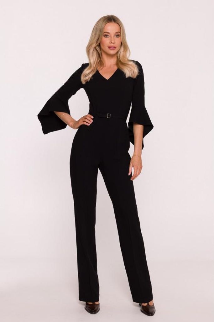 Stylove Jumpsuit für Frauen Ma’afu S416 schwarz M