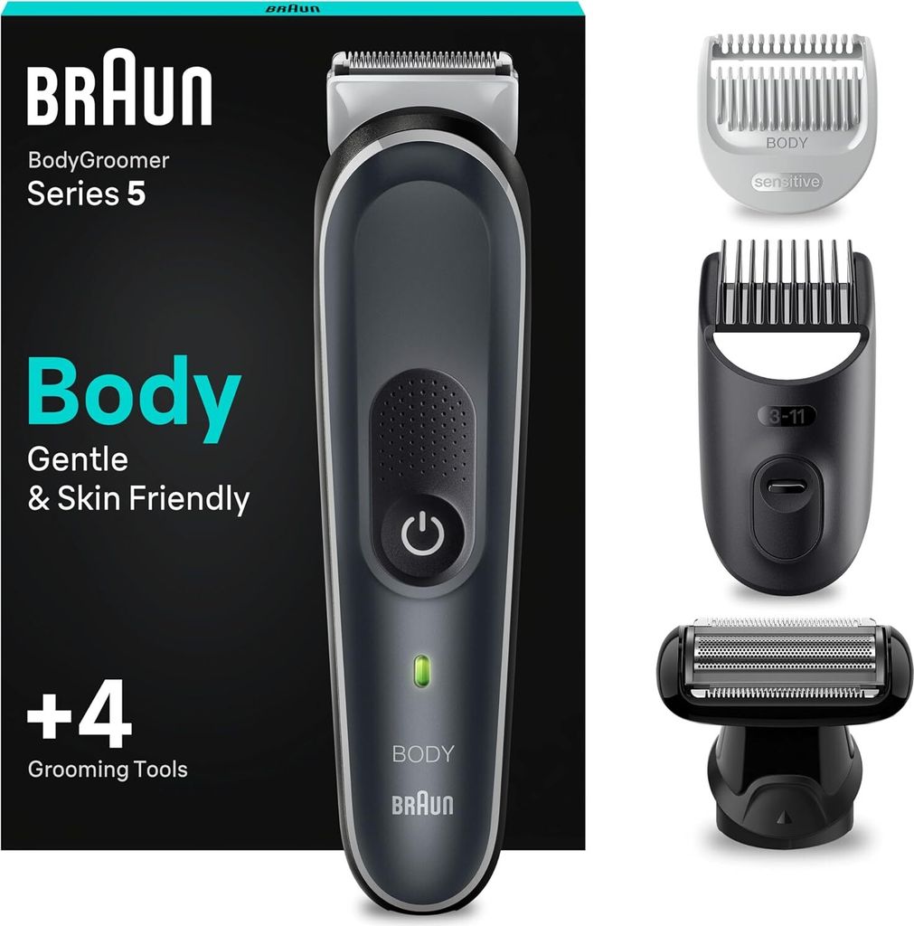 Braun Bodygroomer Series 5, elektryczna golarka do ciała Zdjęcie produktu 
