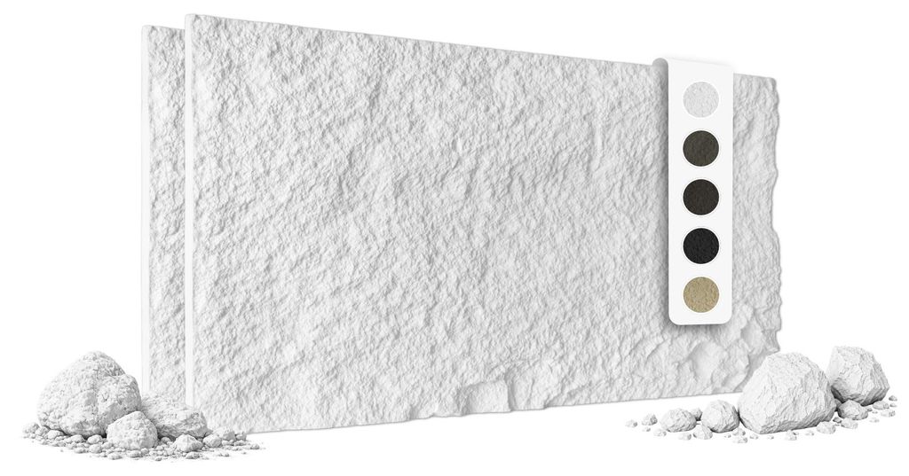 HEXIM Steinoptik Felsen Platten 2 Stück 120x60cm Produktbild 