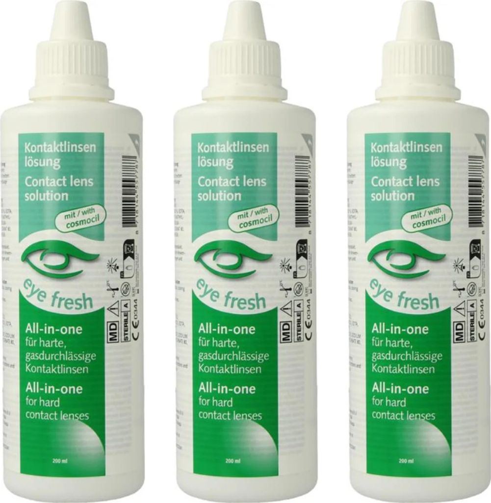 Eye Fresh Alles-in-1 vloeistof harde len zen (200 ml) Produktbild 