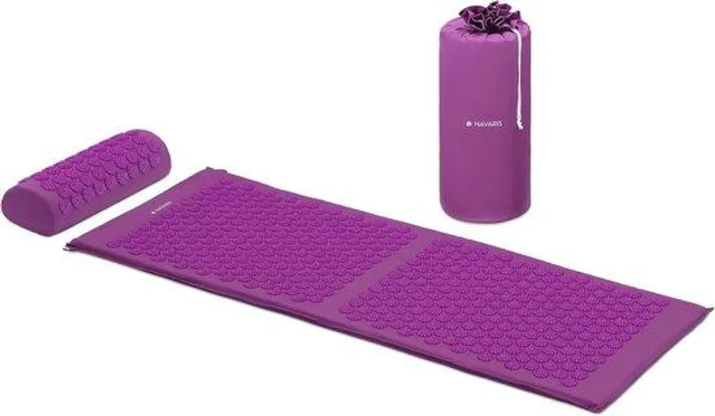 Coussin de massage et tapis XL pour soulager le dos et les lombaires