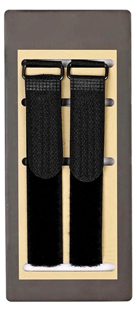 Vielseitige Campinggurte für Outdoor-Aktivitäten, Nylon-Mischgewebe, strapazierfähige und leichte Befestigungsbänder, 180/250/300 mm, Schwarz (...