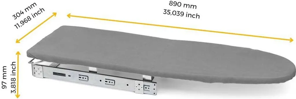 Solution de repassage Iron 2 pour gagner de l'espace dans le meuble