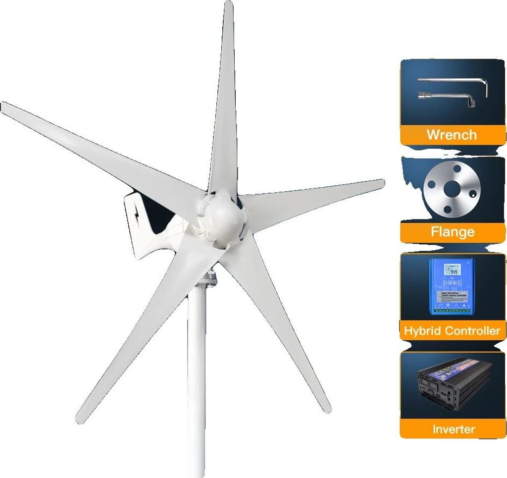 Windkraftgenerator, hoch effizient, 3000W Leistung, 48V Spannungskompatibilität, Inselanlage-a, 3000W-a, 24V