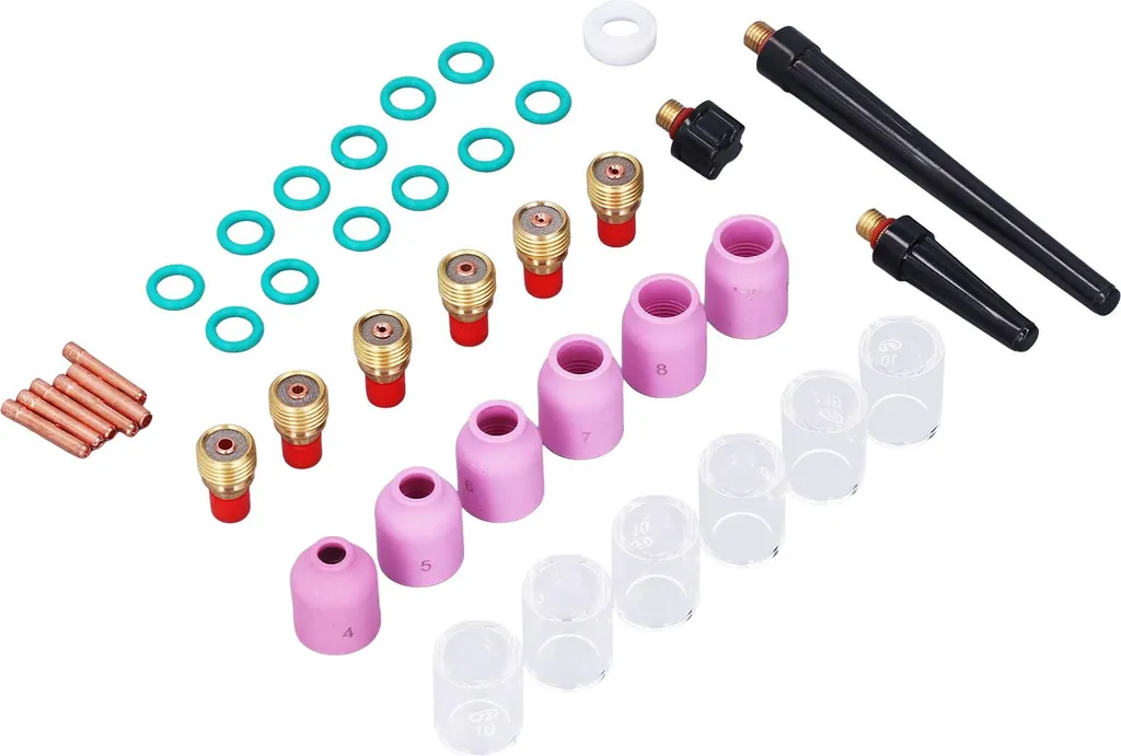 Kit Accessoires TIG 40 pièces avec Buses et Diffuseurs pour WP-9/20/25