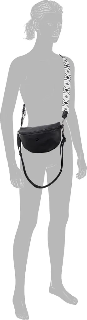 Petit sac à bandoulière Mena beige Tom Tailor Denim avec sangle réglable