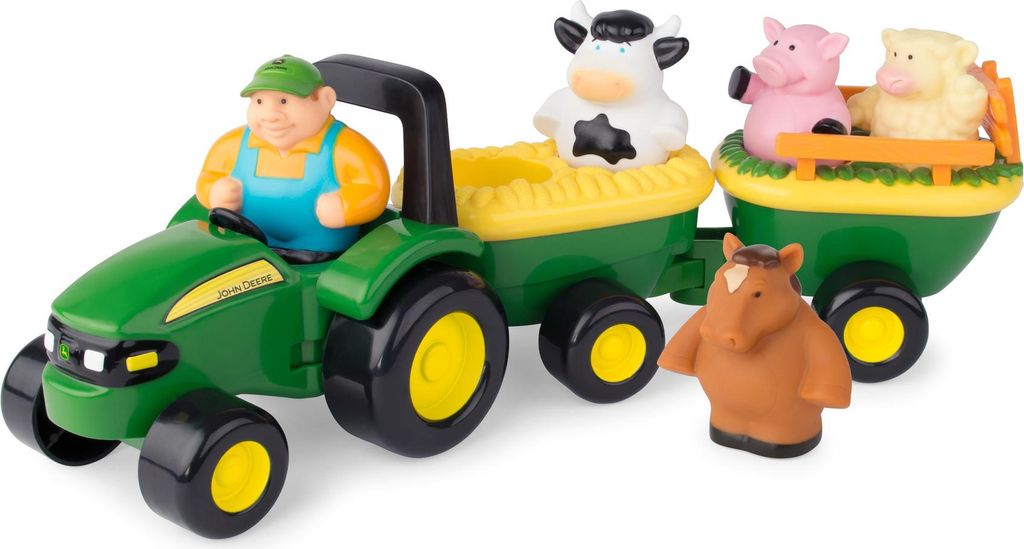 John Deere Animal Sounds Hayride 942-34908 Traktor   Kinder Produktbild 