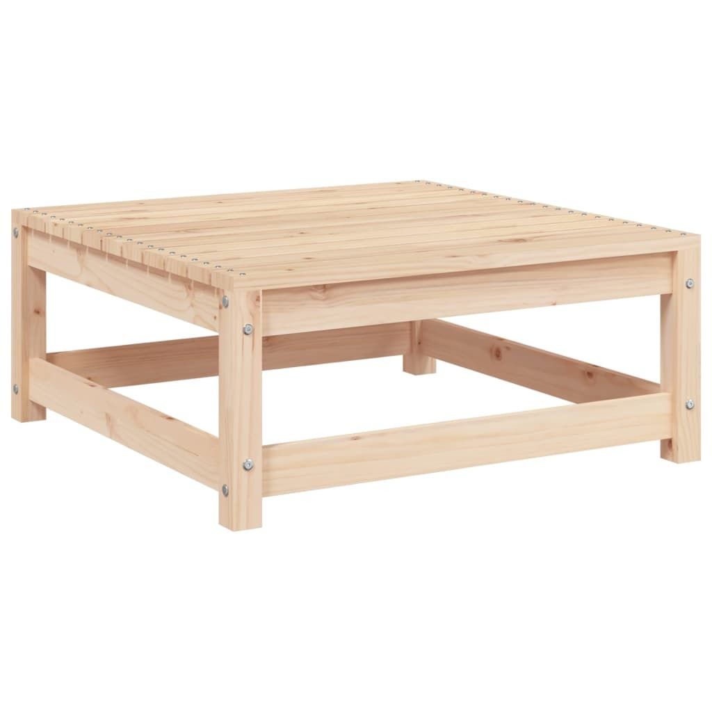 Sgabello da giardino 70x70x30 cm in legno di pino massiccio Immagine del prodotto 