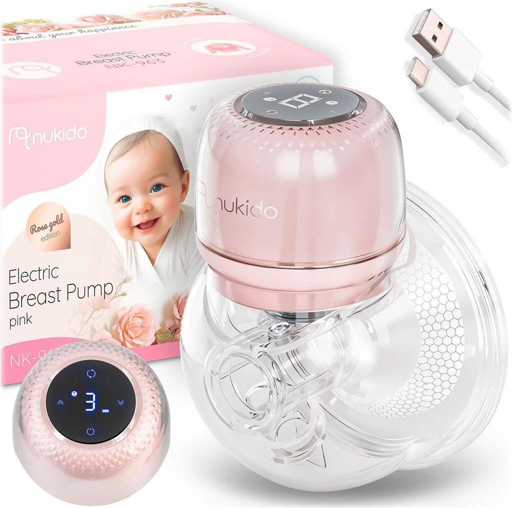Nukido NK-963 dreiphasige elektrische Milchpumpe Produktbild 