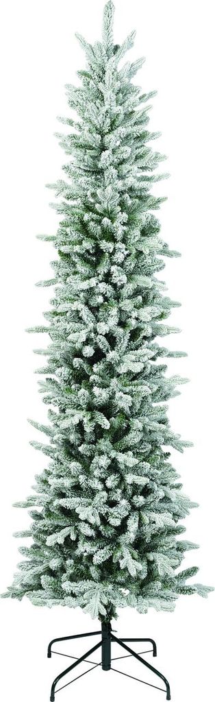 Slim Fir Snowy künstlicher Weihnachtsbaum 210xø68cm | grün Produktbild 