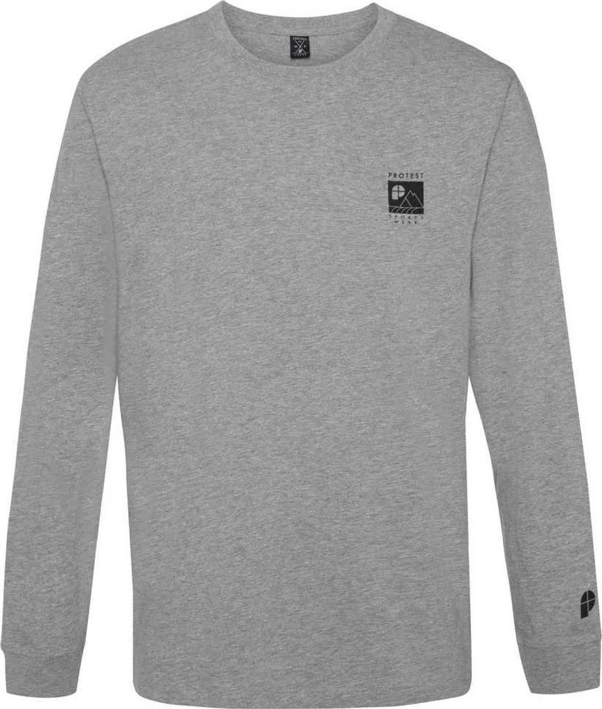Protest Shelby Langarm-t-shirt Grau XL Herren Grau XL