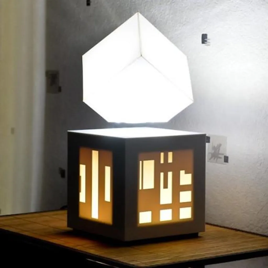 Lampe Lévitation SOUNDKUB - Enceinte Bluetooth Moderne sans Encombrement