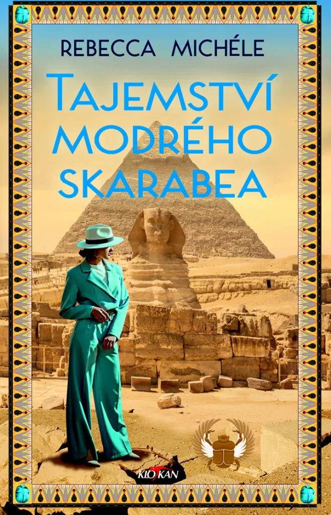 Roman Tajemství modrého skarabea Rebecca Michéle pour Soirée Lecture