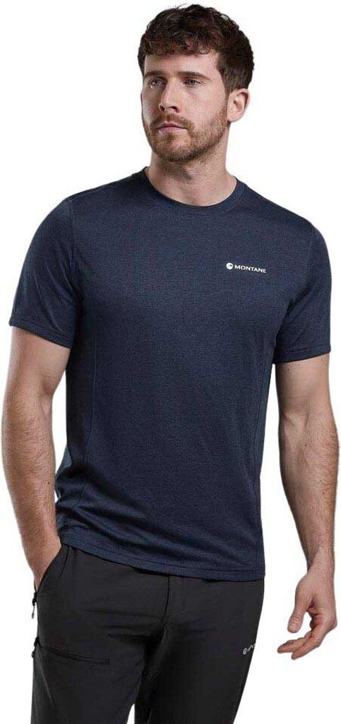 Montane Dart Kurzarm-t-shirt Blau M Mann Blau M