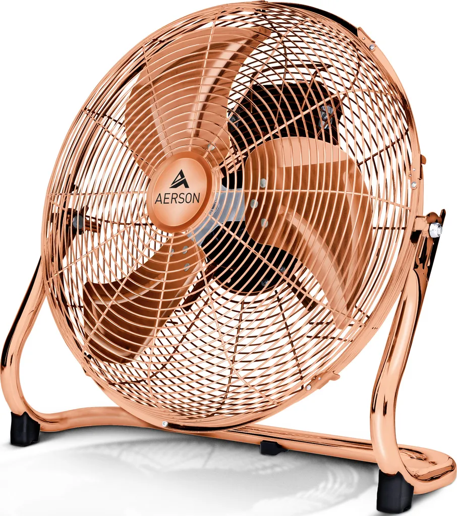 AERSON Ventilatore a Piantana 60cm - Potenza Rame 200W Macchina Vento