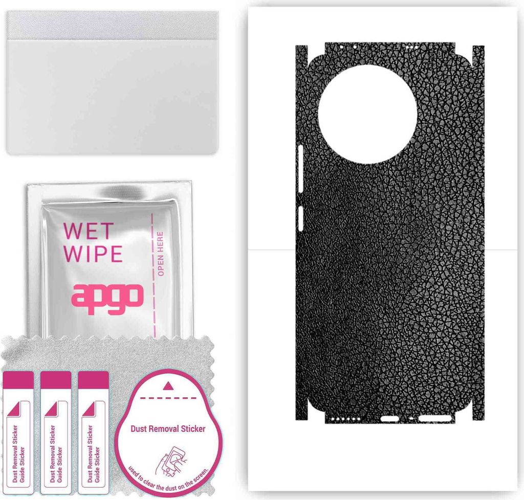apgo Rückseite + Seiten Schutzfolie, Skin, kompatibel mit Xiaomi 14 Civi, Hinten Displayschutzfolie aus Vinylfolie, kratzfest, einfache Montage - ...