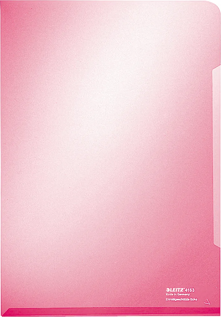 Protège-document A4 Rouge Leitz : Pochette Plastique Lisse pour Classeur