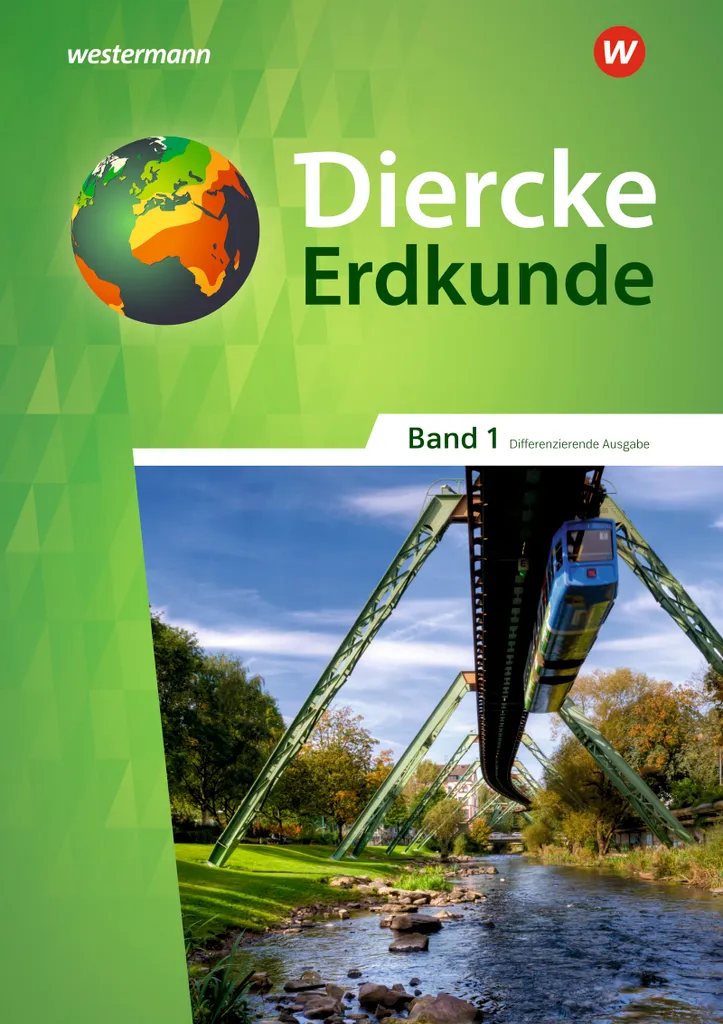 Manuel scolaire de géographie Diercke Erdkunde 1 Édition Rhénanie NRW