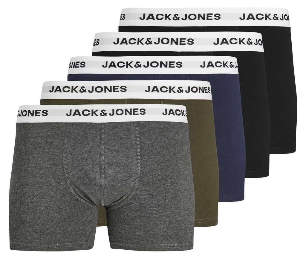 Jack & Jones 5er-Pack Kurze Bozershorts, Boxershorts, Produktbild 