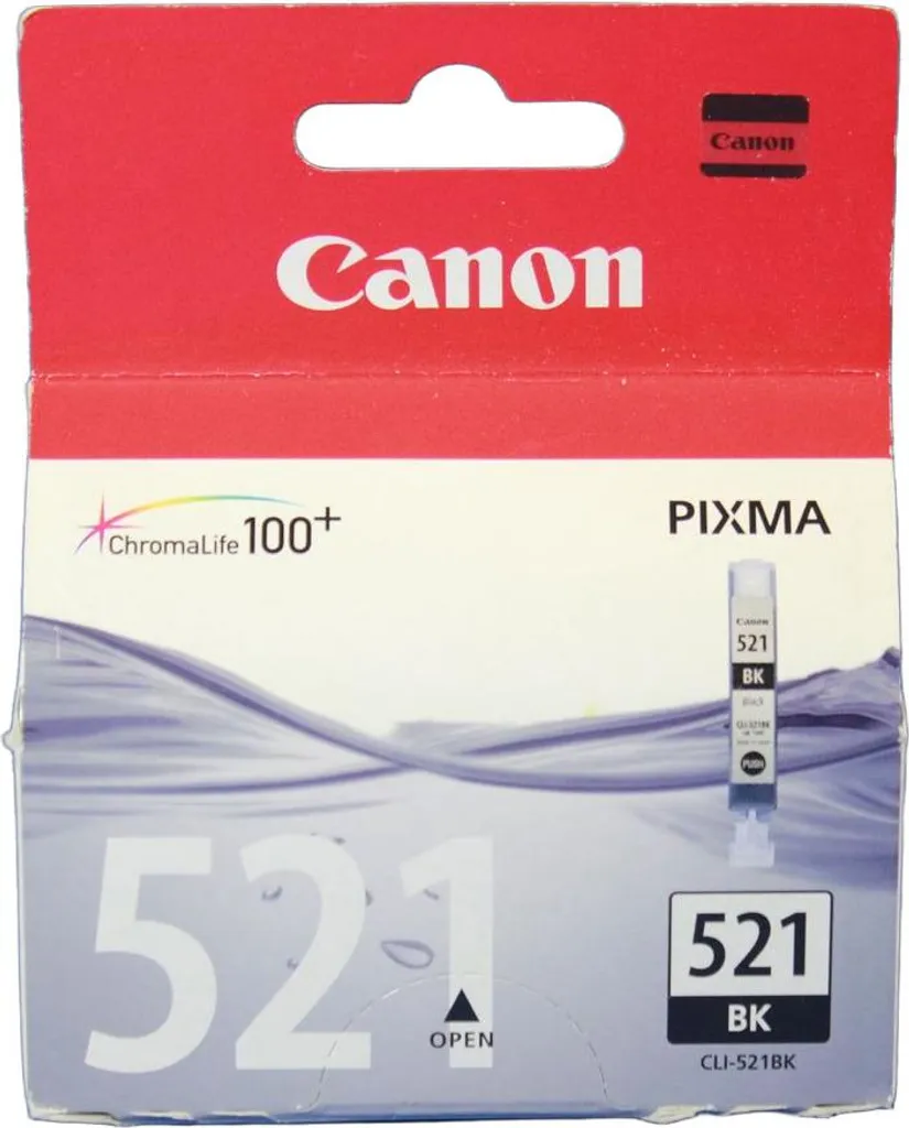 Canon CLI-521 BK Originale - Inchiostro Nero per Foto Brillanti - 11