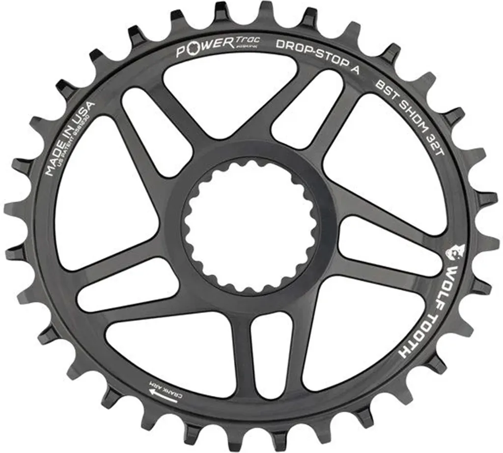 Plateau Wolf Tooth PowerTrac Elliptique Direct Mount Shimano Boost 36T