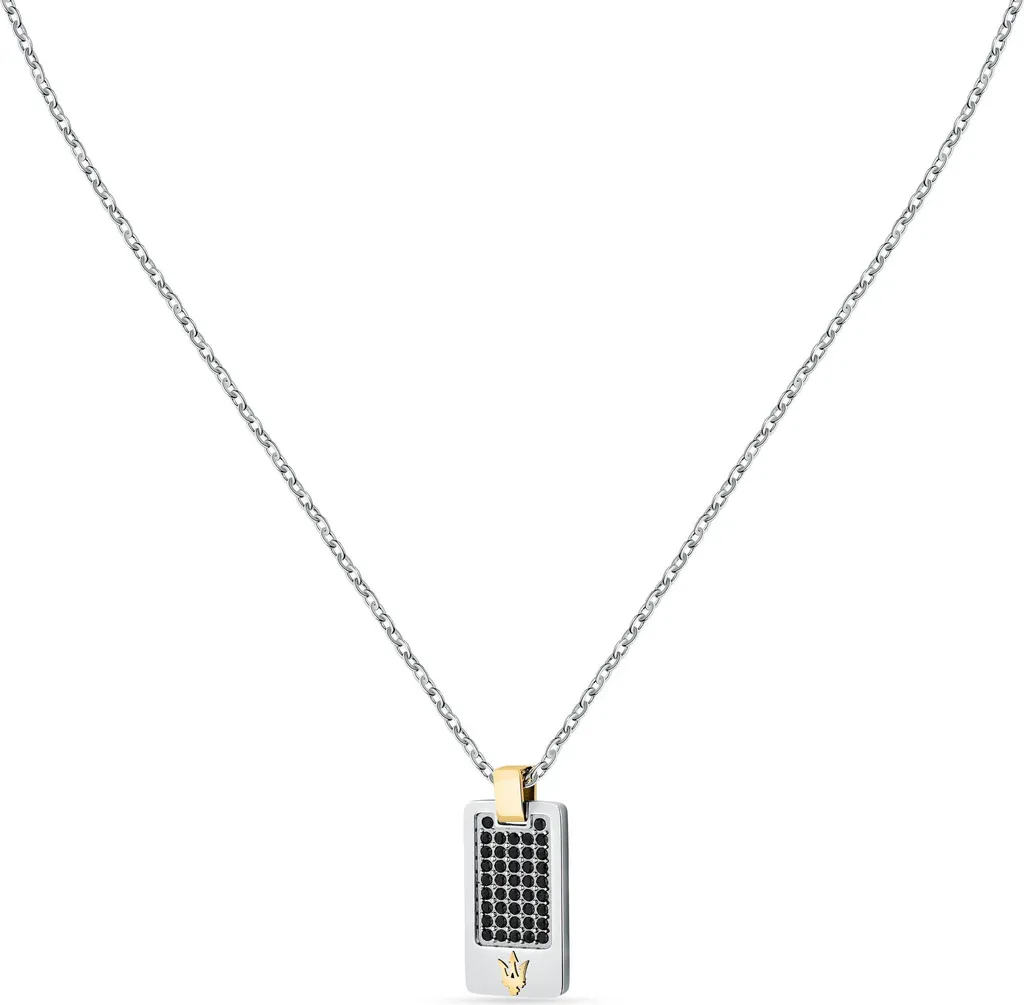 Collier Homme Maserati ICONIC Acier Inoxydable Anti-Ternissement 50cm