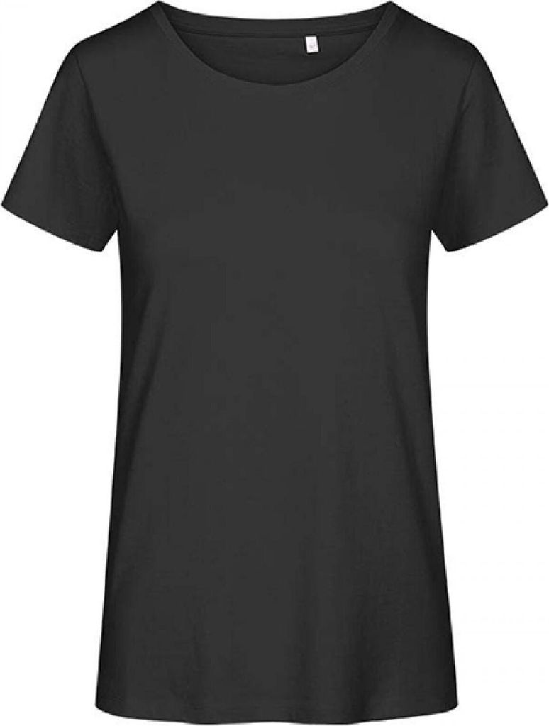 Premium Organic T-Shirt Damen, Charcoal, S