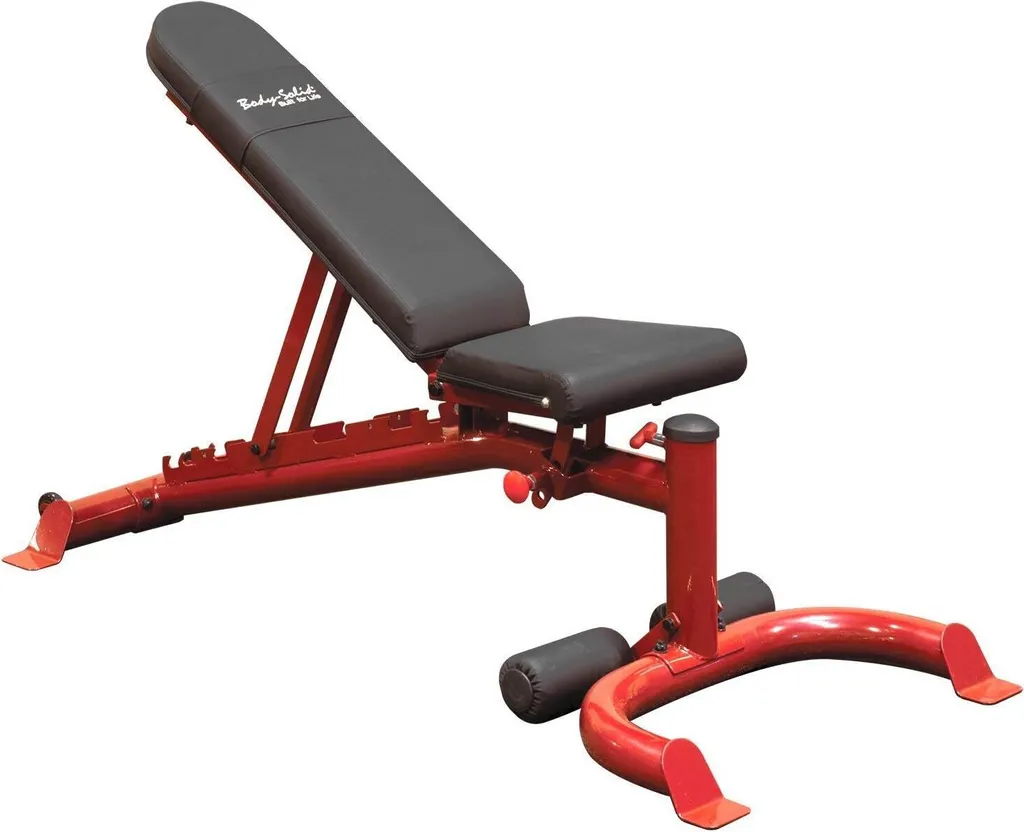 Banc de musculation stable Body Solid GFID100 contre les faux mouvements