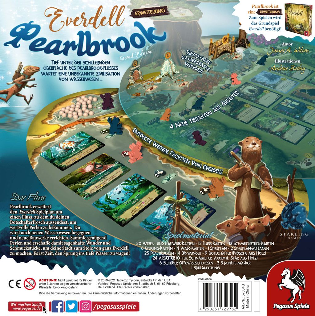 Everdell: Pearlbrook, 2. Edition (deutsche Ausgabe) Produktbild 3