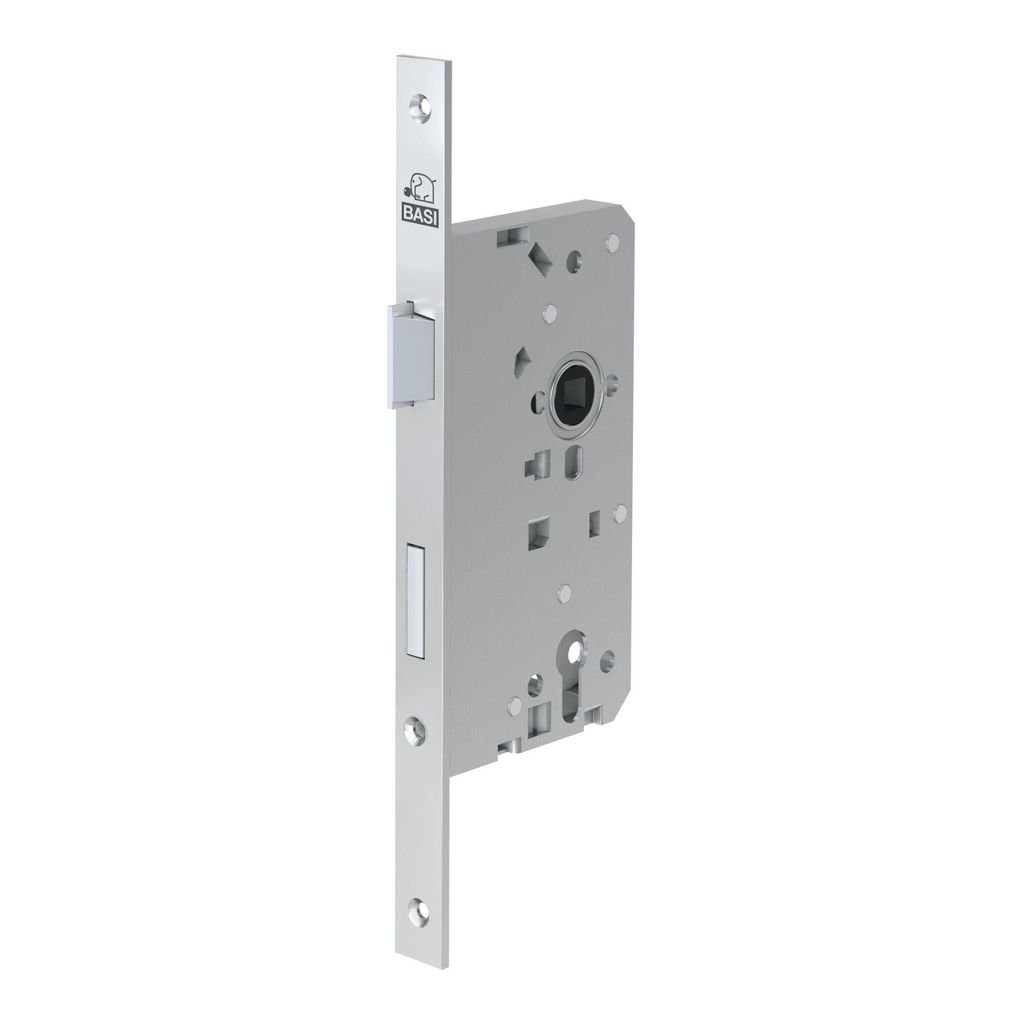 BASI - Einsteck-Haustürschloss - ES 978 - Lochung: PZW - Stulp 20 mm käntig - DIN Links - 9780-6522