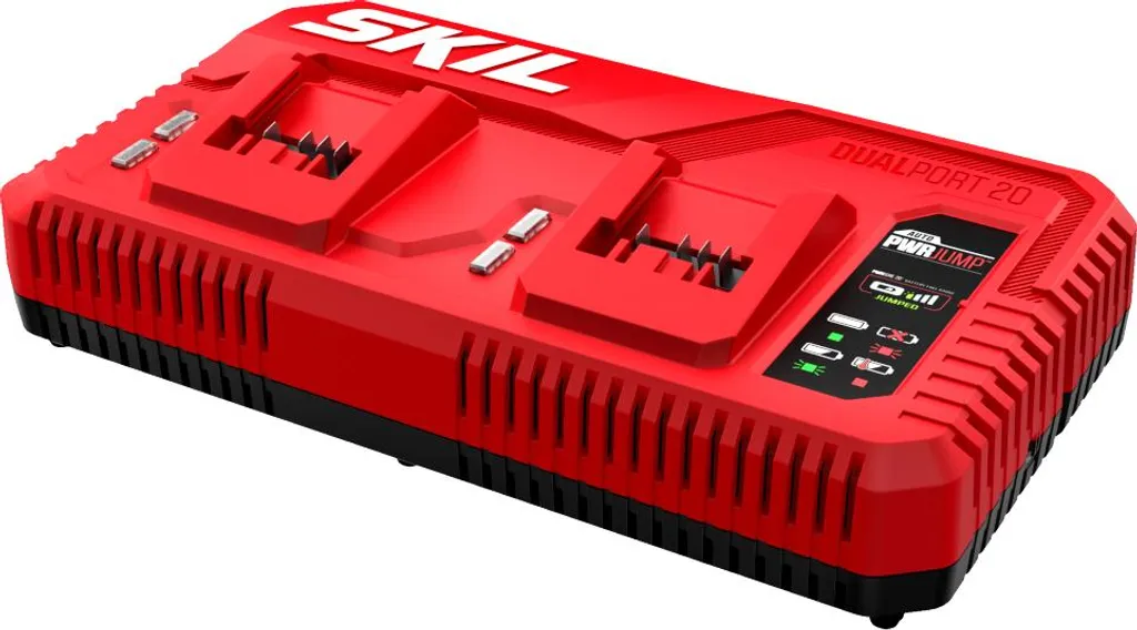 Chargeur double rapide Skil 20V puissance de charge 6.0A - 2