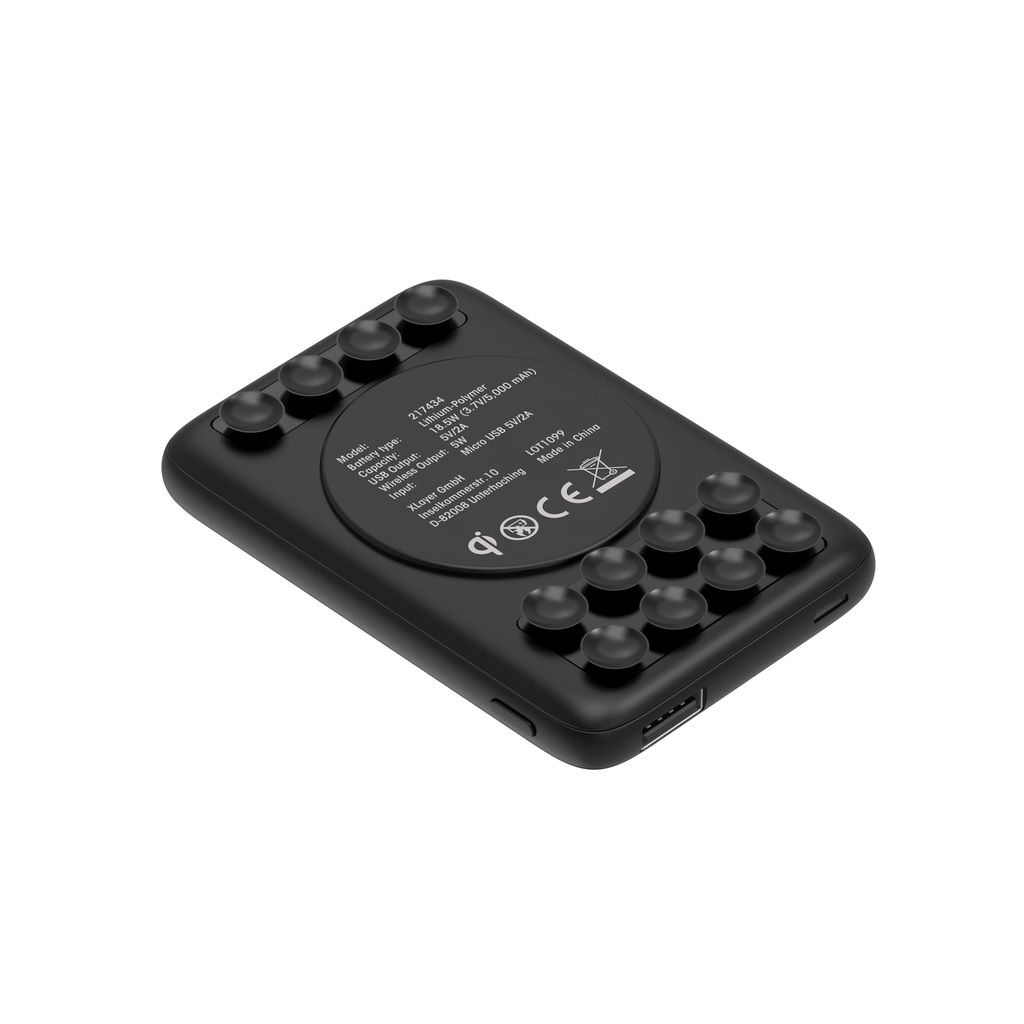 Xlayer Powerbank Wireless Charger 5000mAh Qi- Produktbild 2