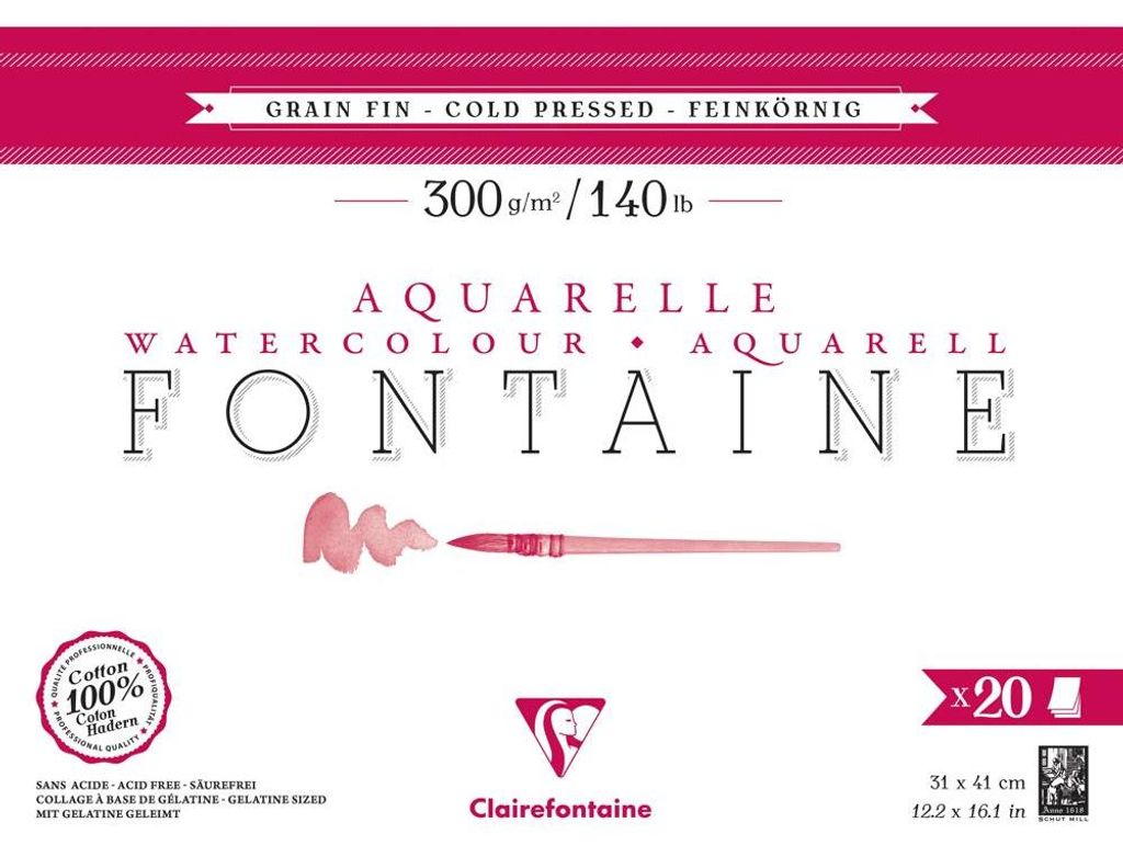 BlockFontaineFK 20Bl gel 300g 31x41