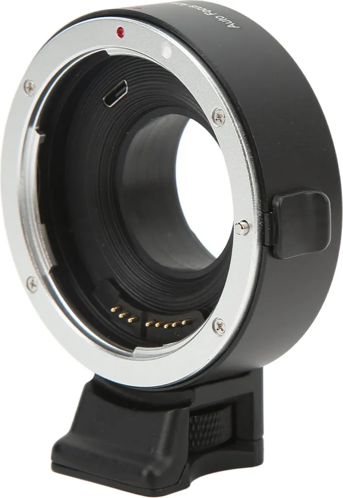 Bague d'adaptation autofocus EF-XF avec contacts plaqués or