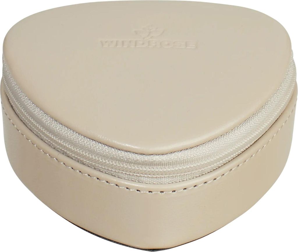 Windrose Merino Schmuckkasten Leder 9.5 cm