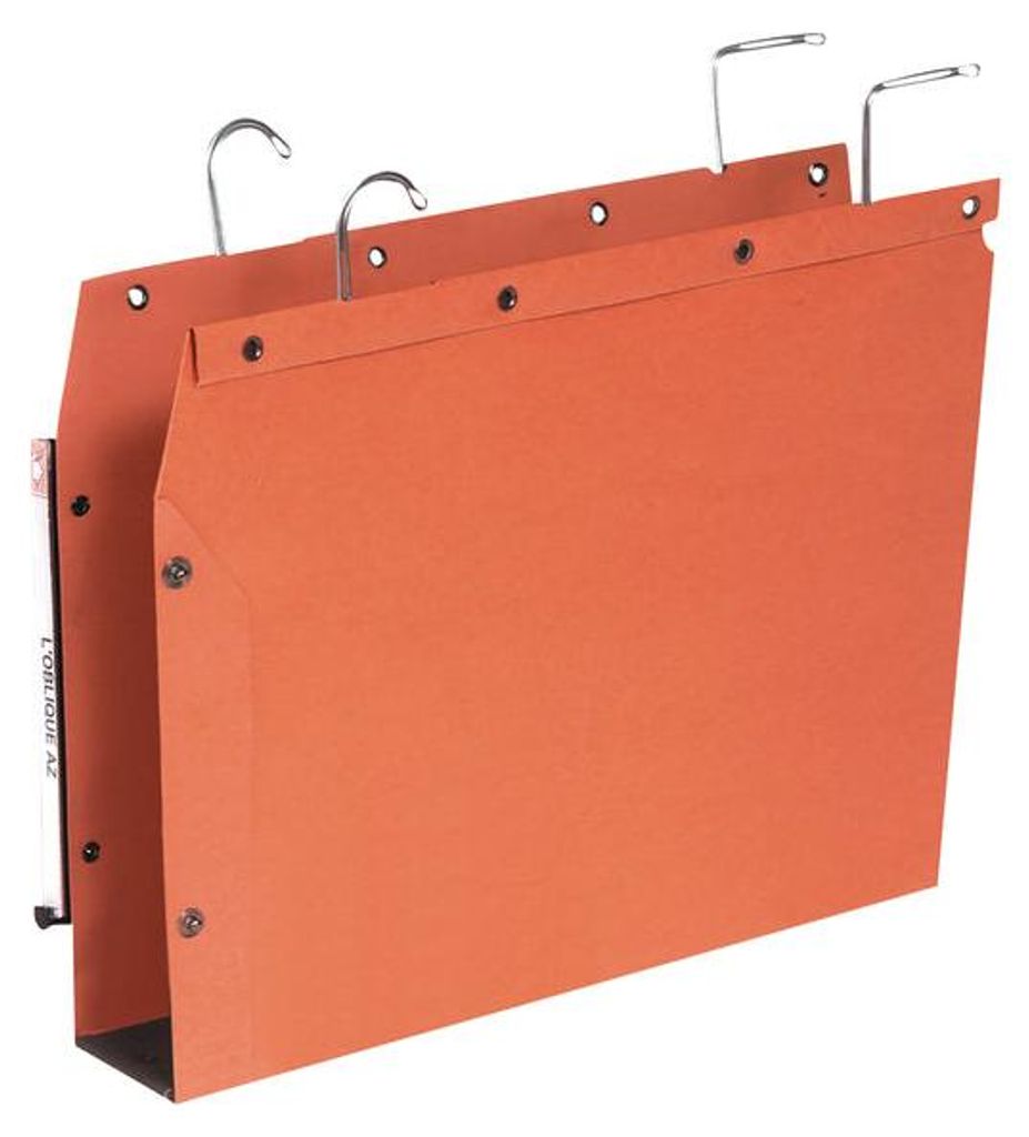 Elba - Hängemappe TUB A4 U-Boden 50mm orange | 25 Stück