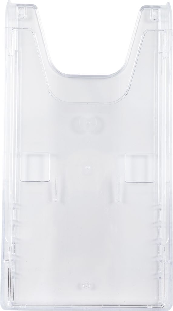 Exacompta 12x Wandprospekthalter A6 vertikal, Exacryl - Kristall - 62258D
