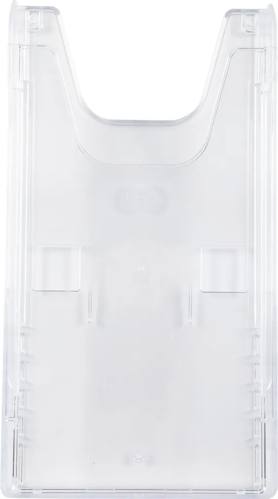 Support publicitaire A6 pour comptoir et accueil - Lot 12 Exacompta Cristal