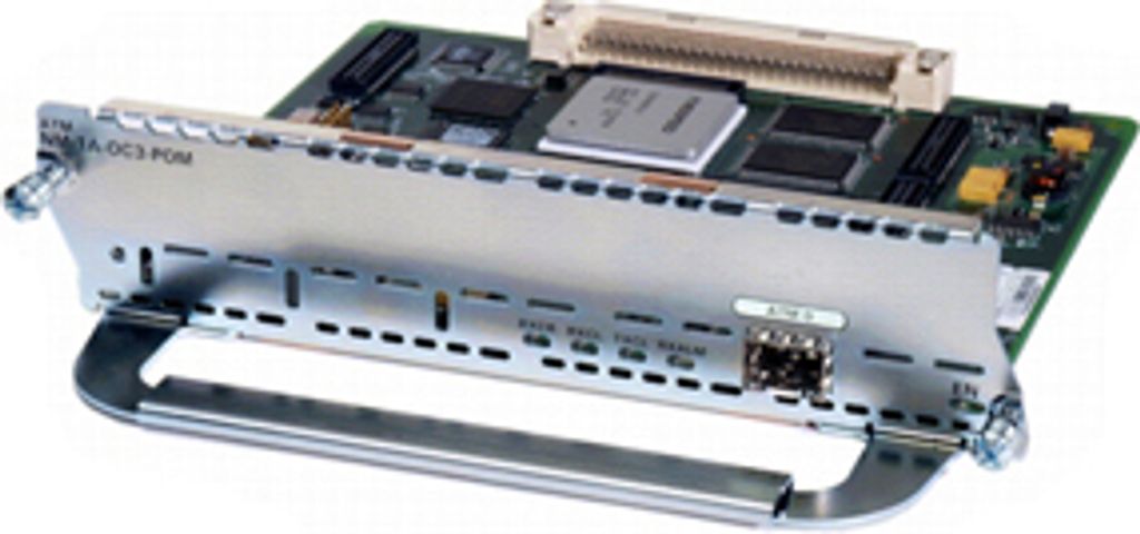 Cisco ATM OC3 module with single POM slot, Verkabelt, CardBus, 155,52 Mbit/s