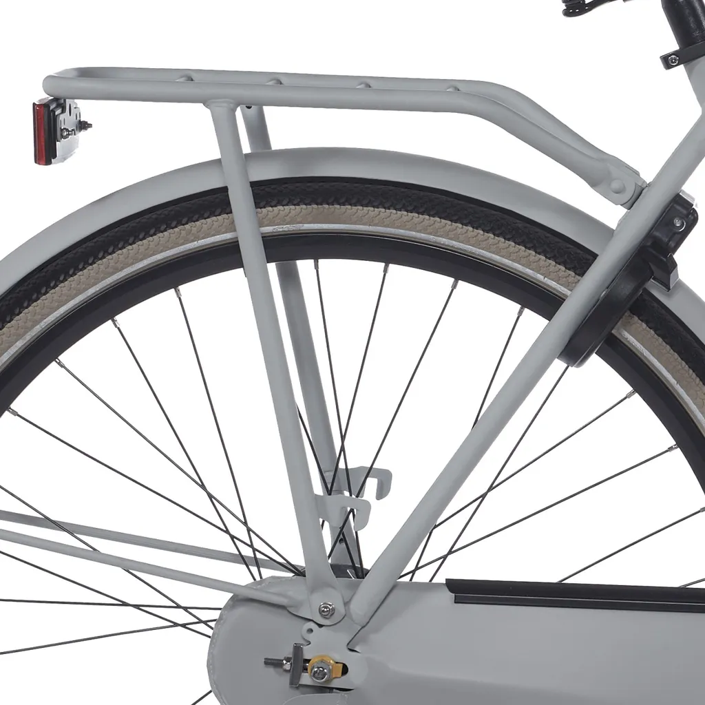 Porte-bagages pour vélo Cortina U4 taille 61, finition gris mat lisse