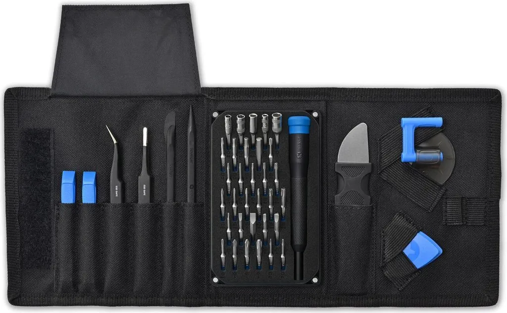 iFixit Pro Tech Go Toolkit 47 pièces noir et bleu pour réparation tech
