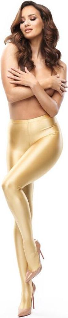 MissO - MI P800 pantyhose open crotch gold L